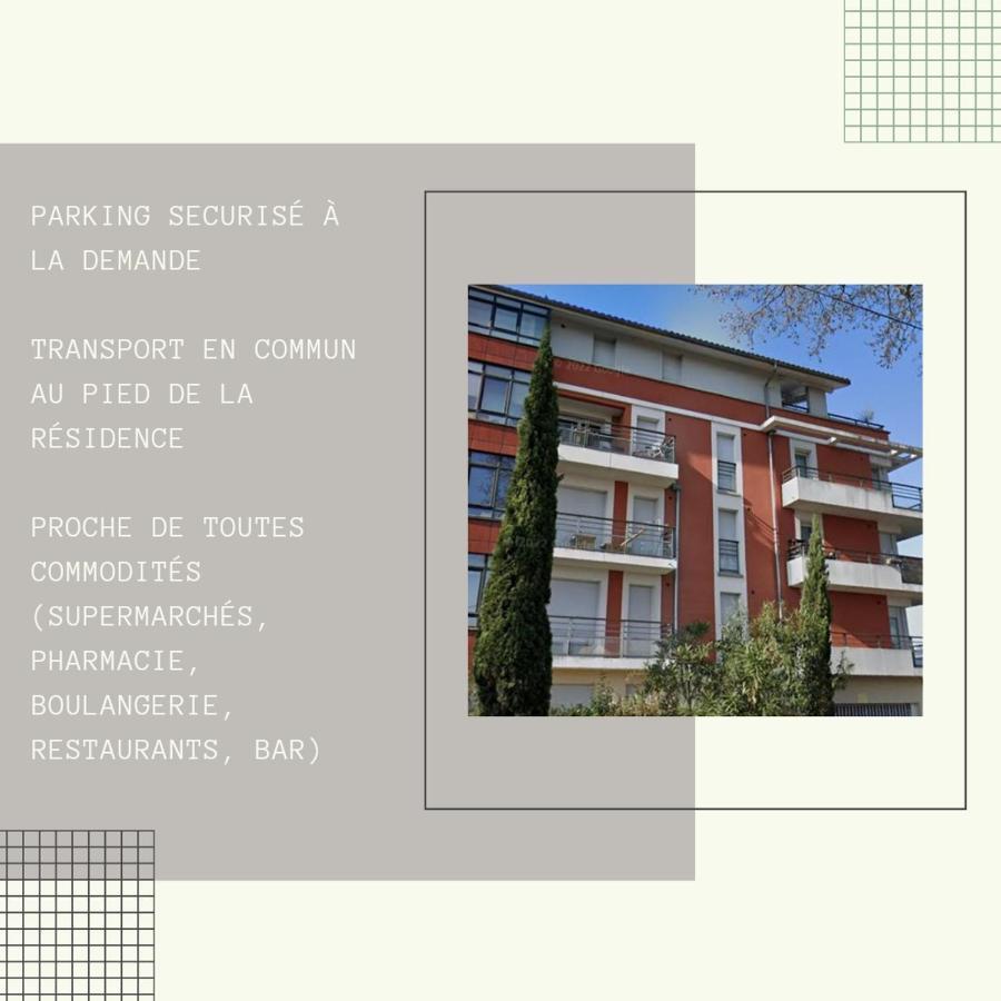 Bel Appartement Contemporain Proche Des Commodites Toulouse Luaran gambar