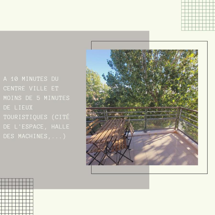 Bel Appartement Contemporain Proche Des Commodites Toulouse Luaran gambar